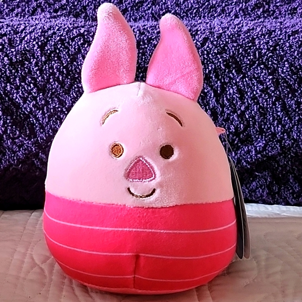 Nwt PIGLET the Pig from DISNEY Whinnie the Pooh Squishmallows 5"